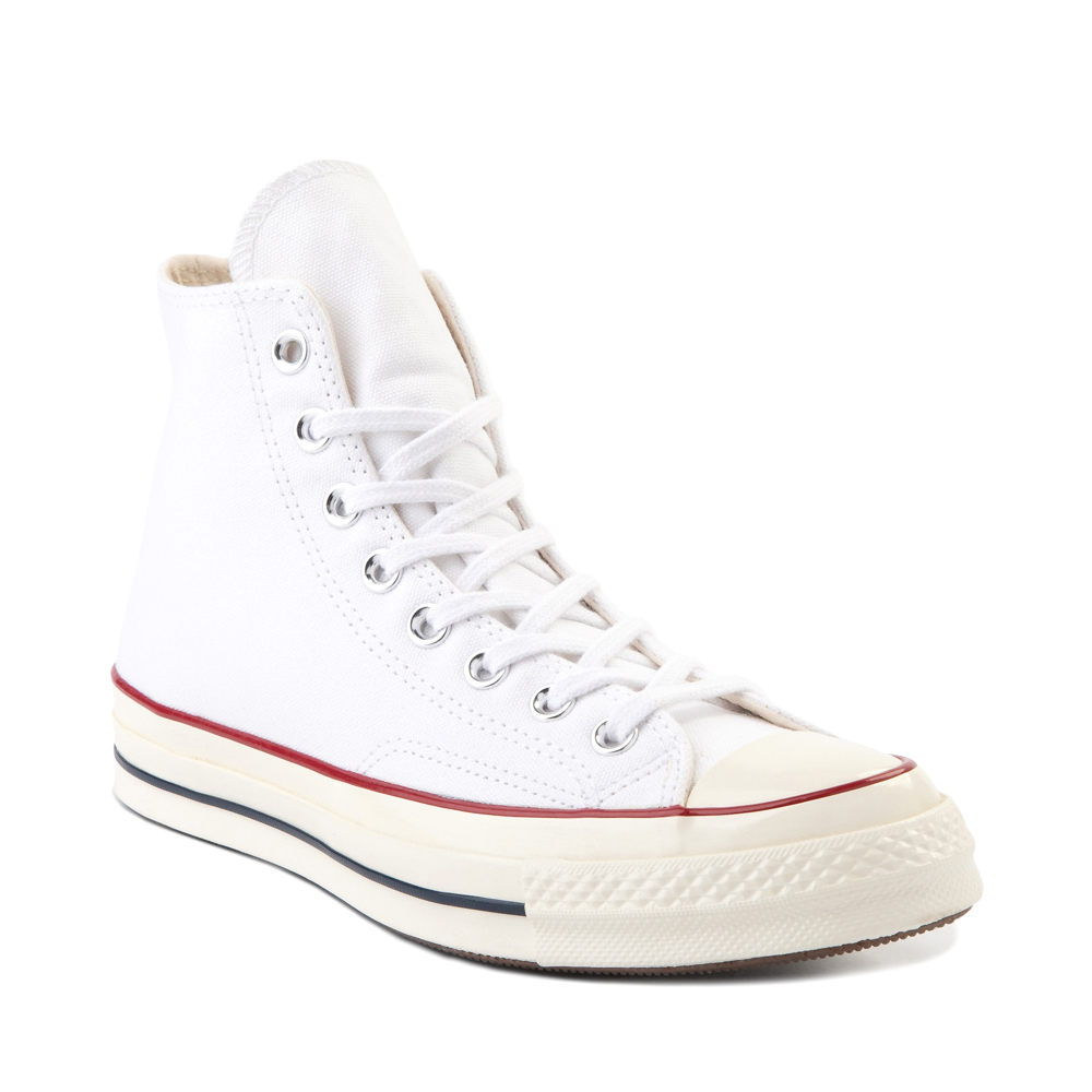 Converse Chuck 70 Hi Sneaker - White / Garnet | Journeys