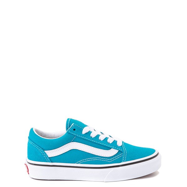 teal pink and yellow vans