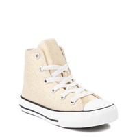 kids gold high top converse