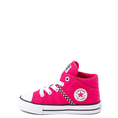 girls hot pink converse