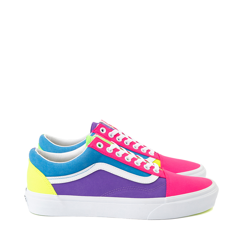 multi colored vans