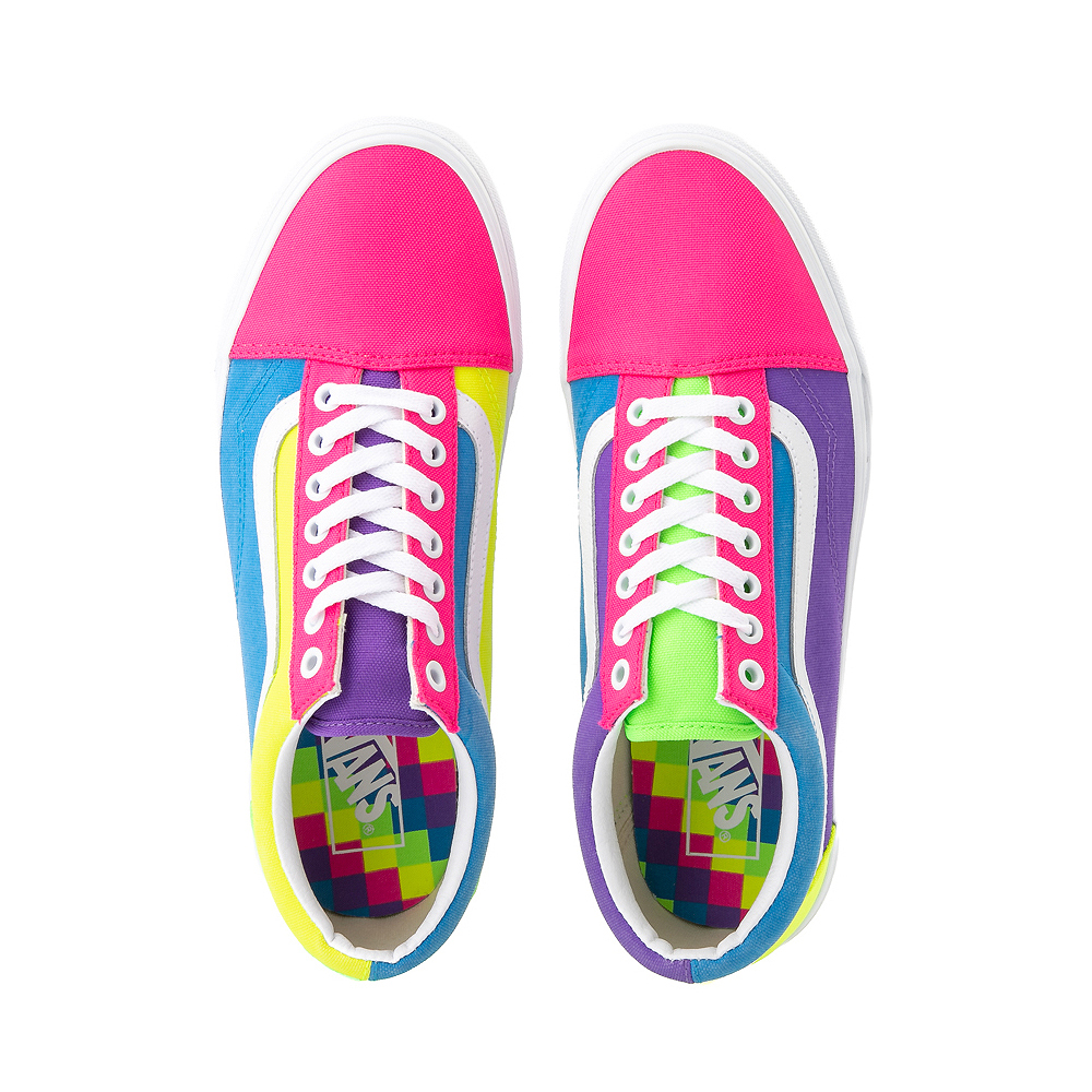 Vans Old Skool Neon Color-Block Skate 