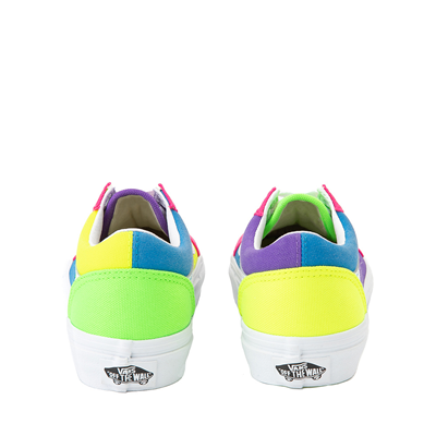 kids color block vans