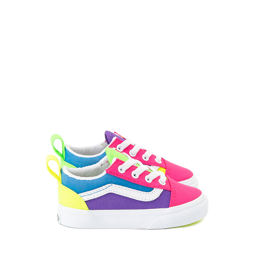 Vans Old Skool Neon Color-Block Skate 