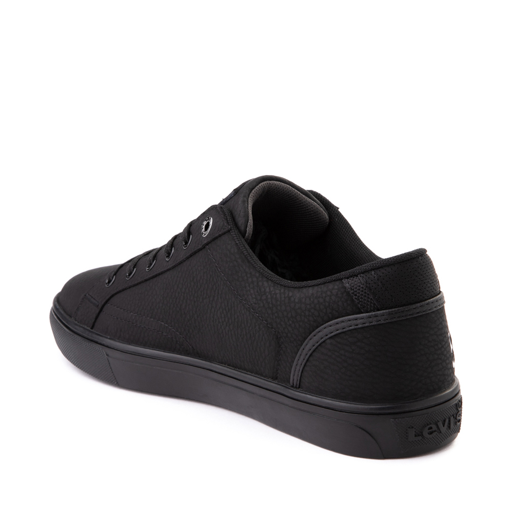 all black levis shoes