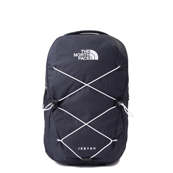 light pink north face backpack