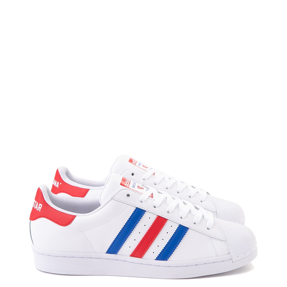 red and white adidas shoes