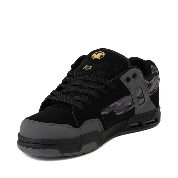 alternate view Mens DVS Enduro Heir Skate Shoe - Black / Gray CamoALT2
