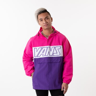 vans purple windbreaker