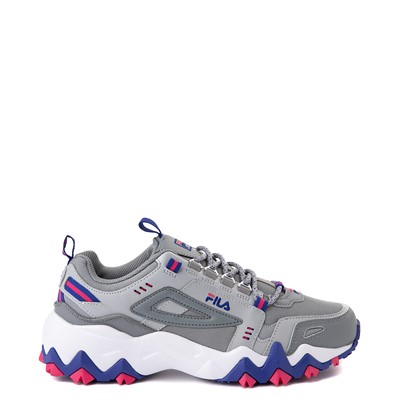 pink and blue fila shoes