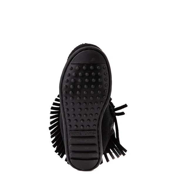 alternate view Minnetonka 3-Layer Fringe Boot - Toddler / Little Kid - BlackALT3