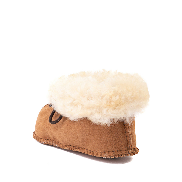 alternate view Minnetonka Sheepskin Bootie - Baby / Toddler - TanALT1