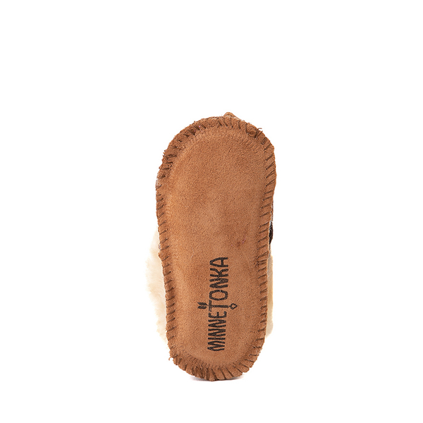alternate view Minnetonka Sheepskin Bootie - Baby / Toddler - TanALT3