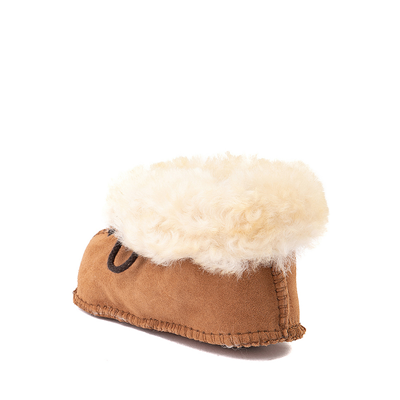 Alternate view of Minnetonka Sheepskin Bootie - Baby / Toddler - Tan