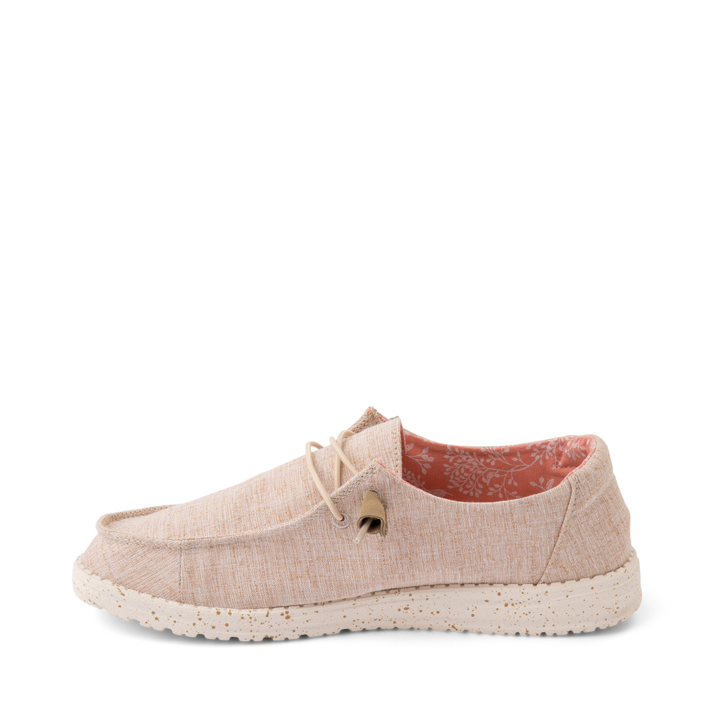 Womens Hey Dude Wendy Slip On Casual Shoe - Natural | Journeys