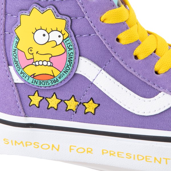 vans simpsons lisa for president