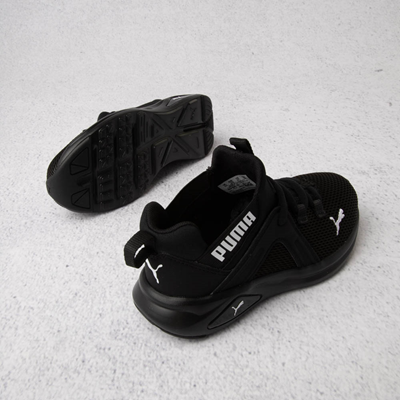 Alternate view of PUMA Enzo 2 Weave Athletic Shoe - Little Kid - Black