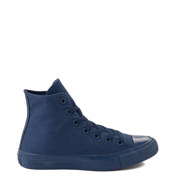 black and blue converse high tops