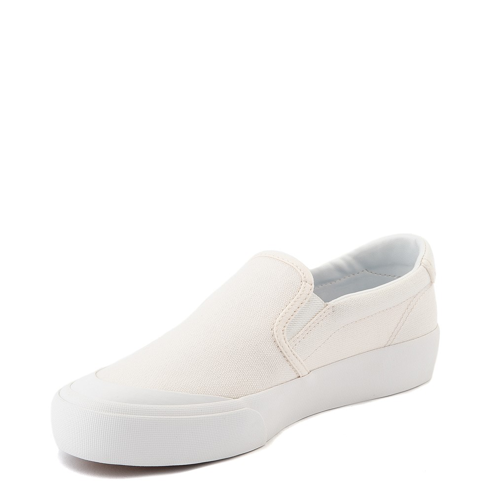 Womens Keds Crew Kick 75 Canvas Slip On Casual Shoe - White | Journeys