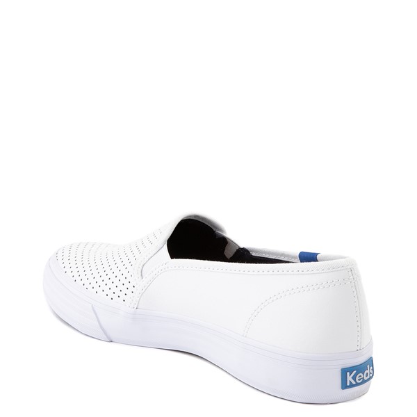 womens leather slip on keds