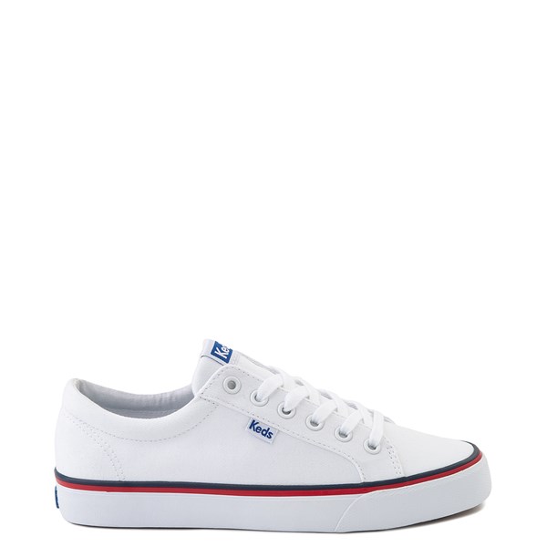 keds blue and white