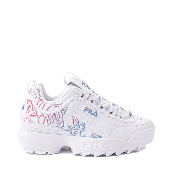 pastel rainbow fila shoes