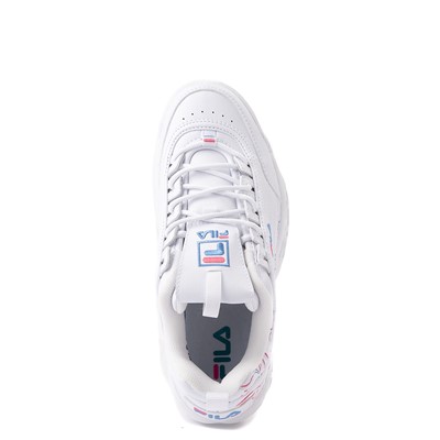 womens fila disruptor 2 rose athletic shoe