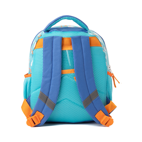 alternate view Here's Blippi Backpack - Blue / OrangeALT2