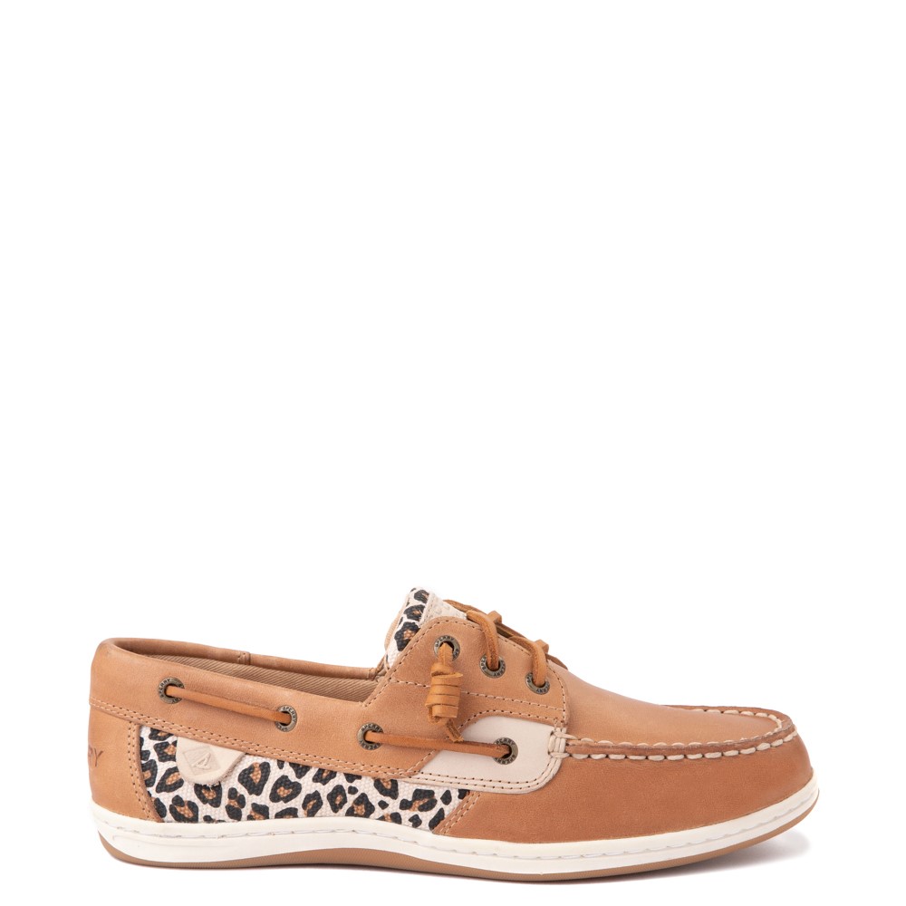 sperry animal print shoes