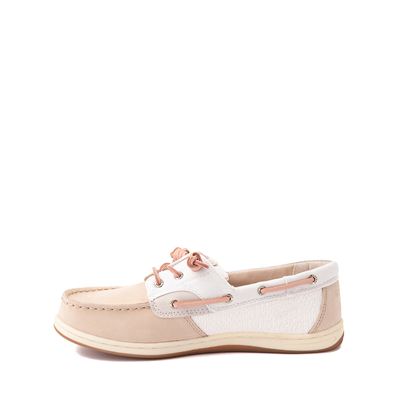 Alternate view of Sperry Top-Sider Songfish Boat Shoe - Little Kid / Big Kid - Champagne / White / Rose