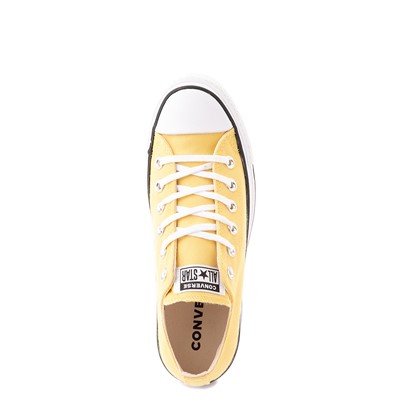 yellow platform converse