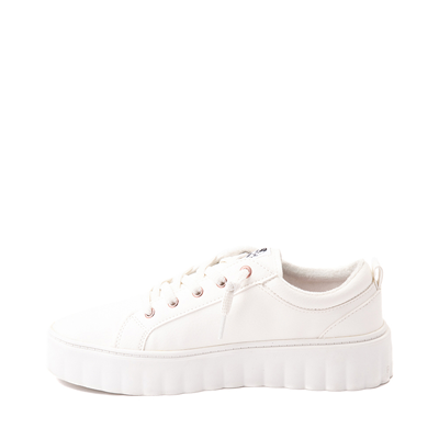 Alternate view of Womens Roxy Sheilahh Platform Casual Shoe - White