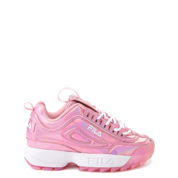 hot pink fila shoes