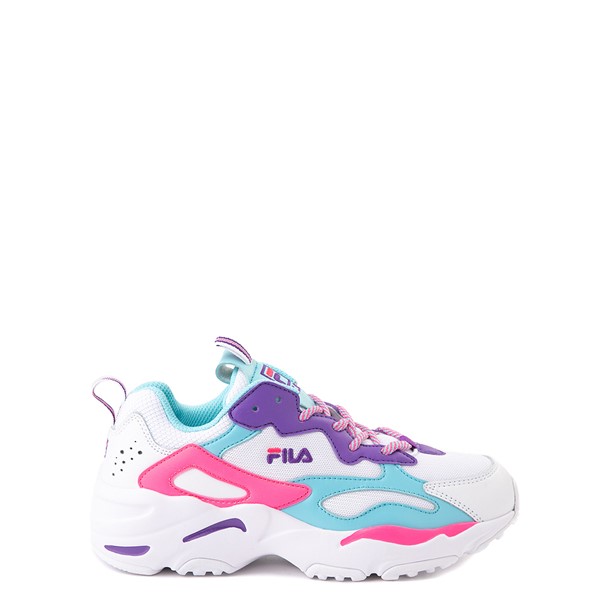 fila ray trainers white heavenly pink purple exclusive