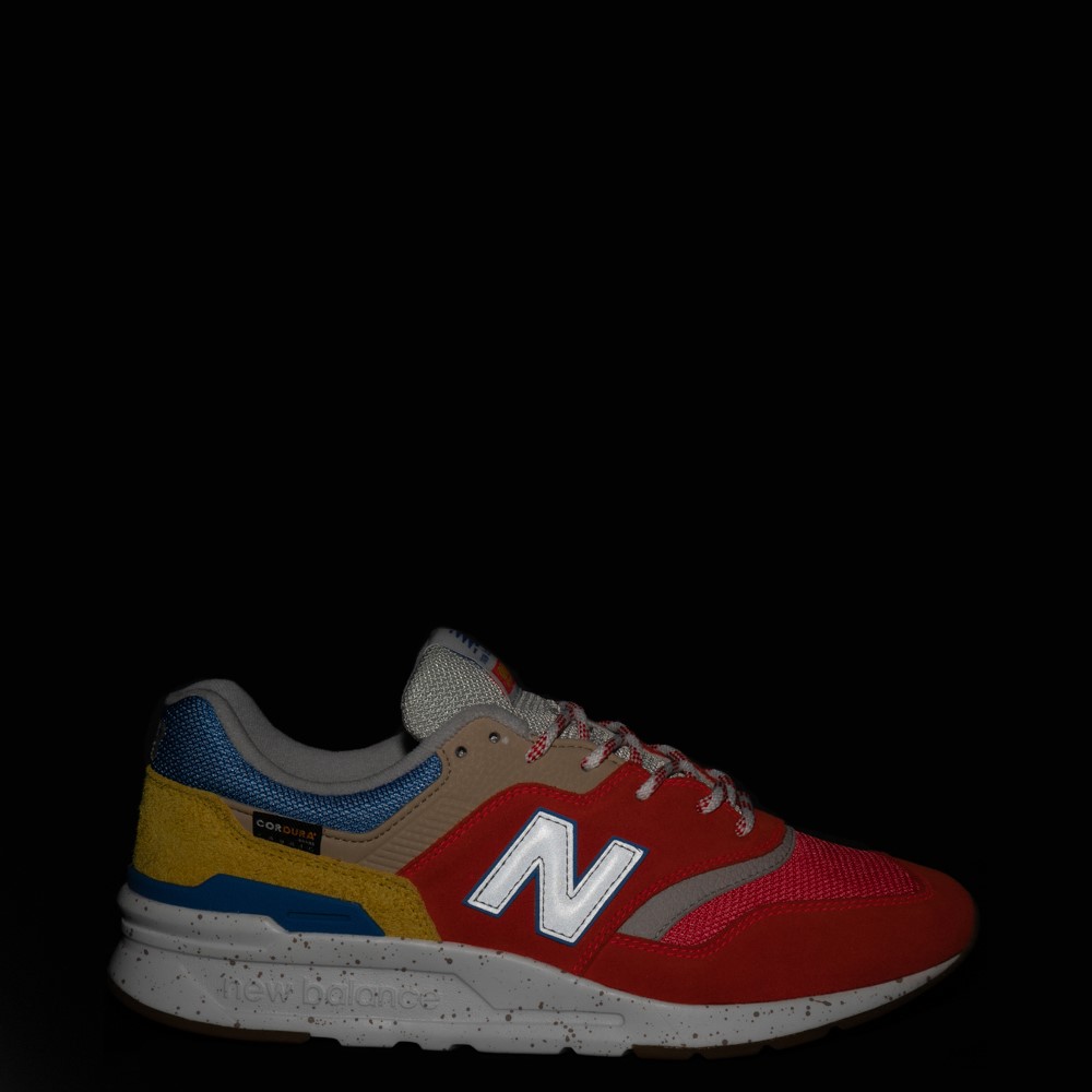 new balance 99 red yellow blue