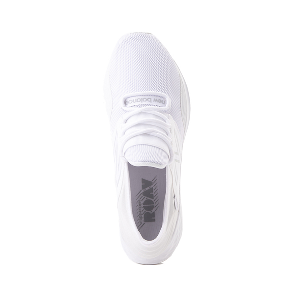 alternate view Mens New Balance Fresh Foam Roav Athletic Shoe - White / GrayALT2