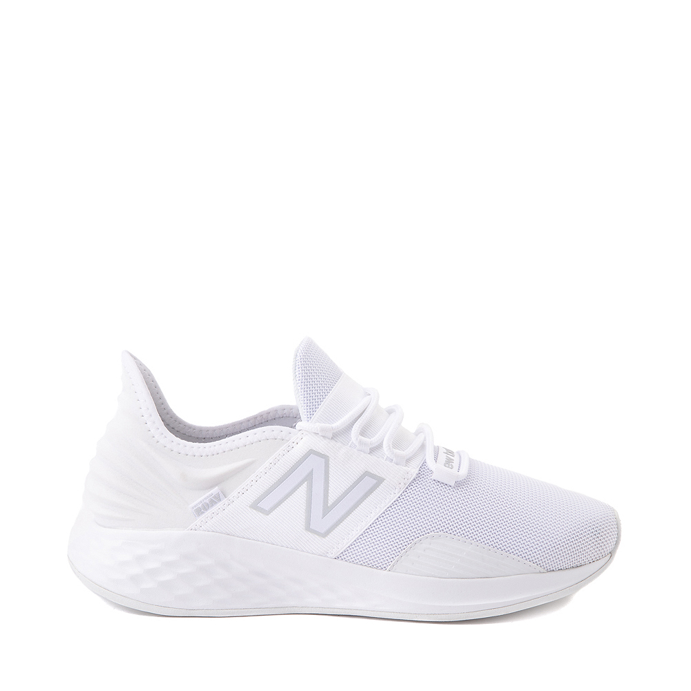 Mens New Balance Fresh Foam Roav Athletic Shoe - White / Gray