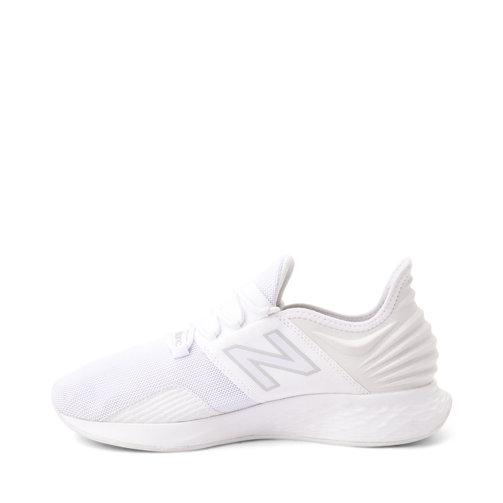 Mens New Balance Fresh Foam Roav Athletic Shoe - White / Gray عنان لاين