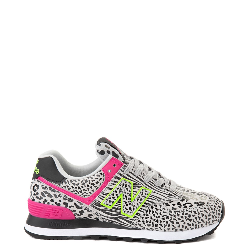 Womens New Balance 574 Animal Print 