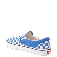 royal blue checkerboard vans