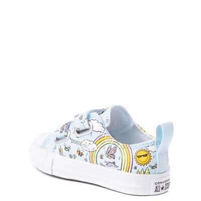 light blue baby converse