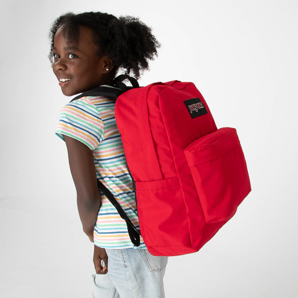 alternate view JanSport Superbreak® Plus Backpack - Red TapeALT1BKIDZ