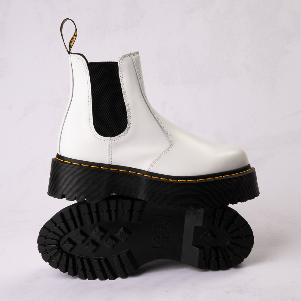 Dr. Martens 2976 Platform Chelsea Boot White