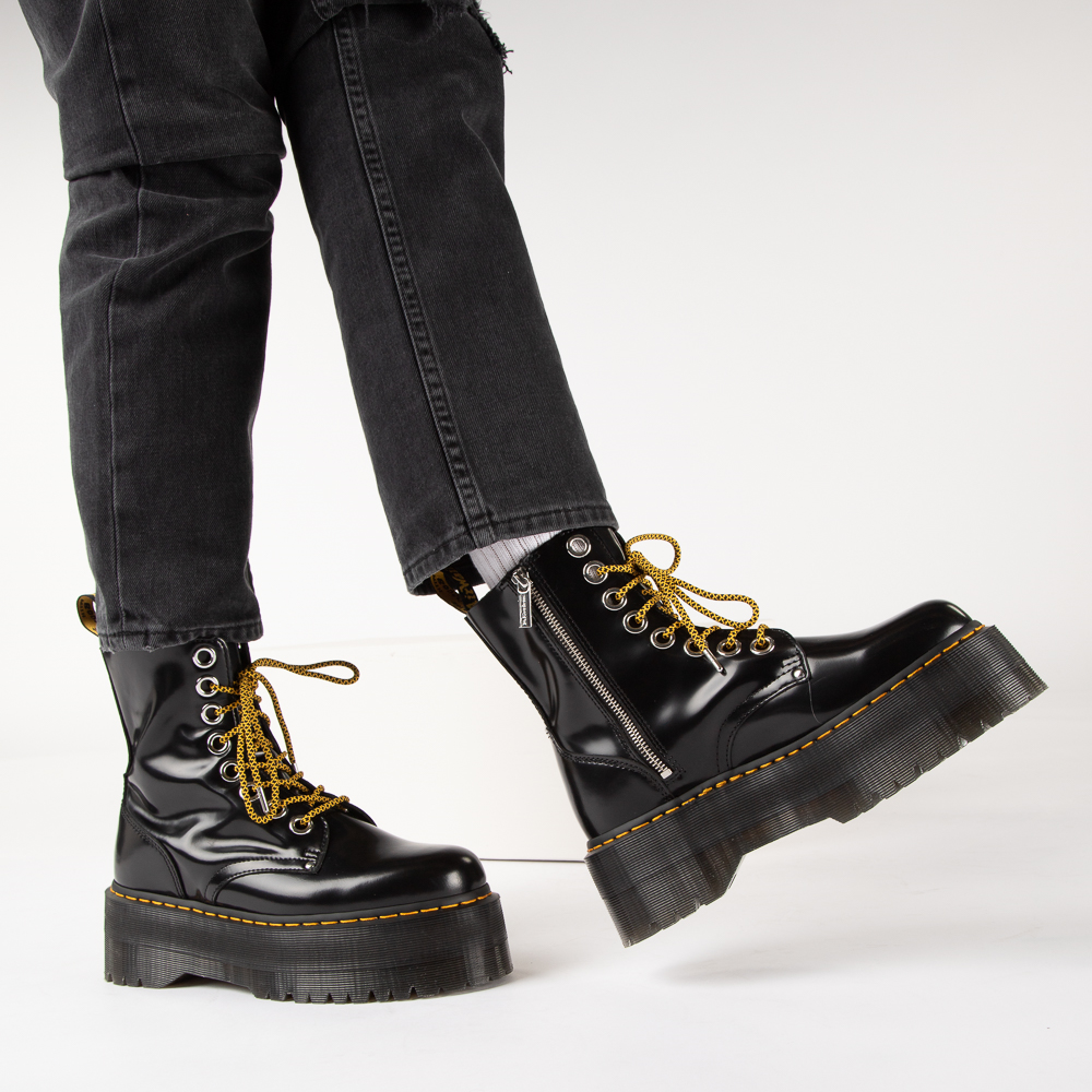 dr martens jadon max black