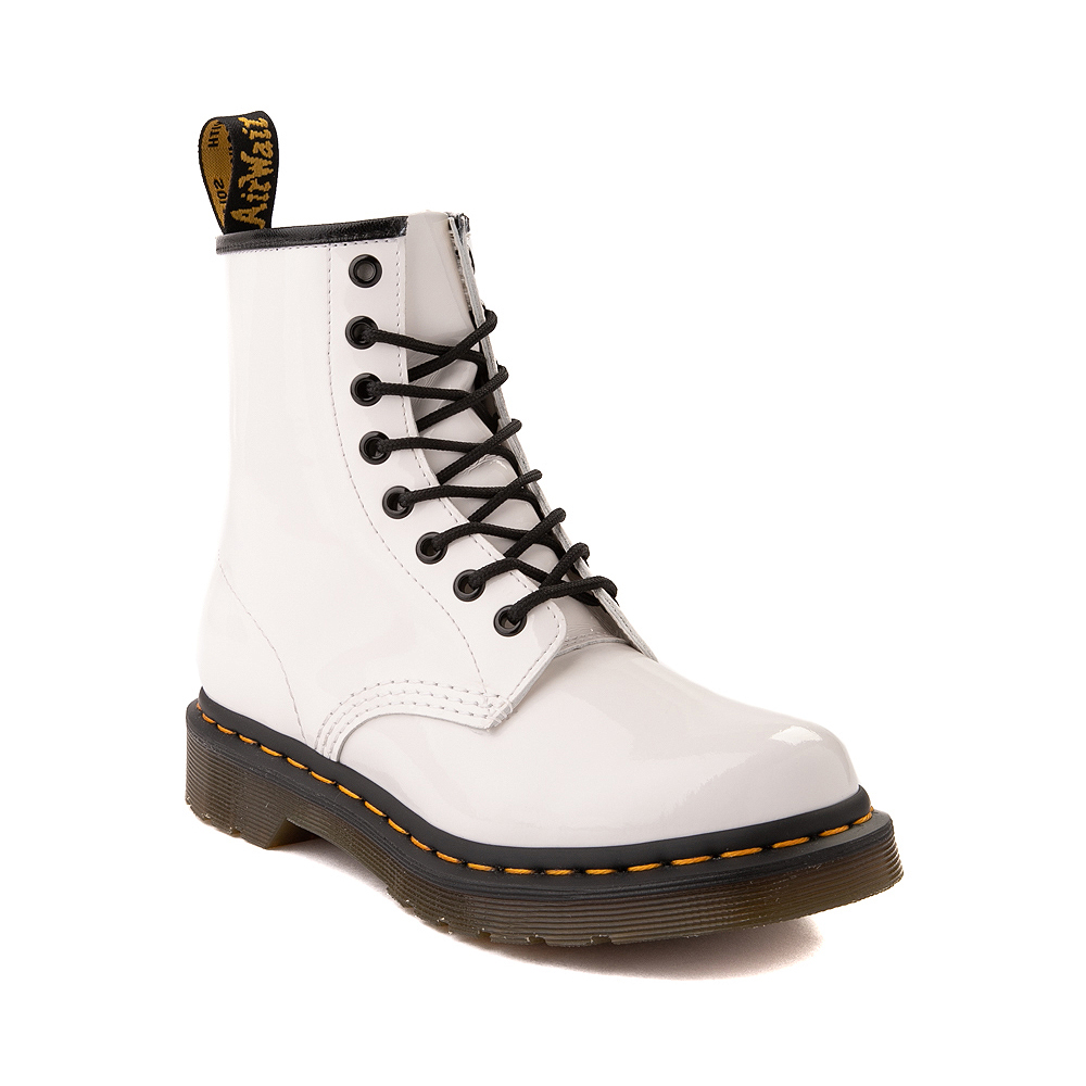 white doc martens womens