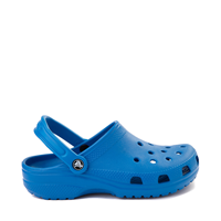 cobalt blue fuzzy crocs