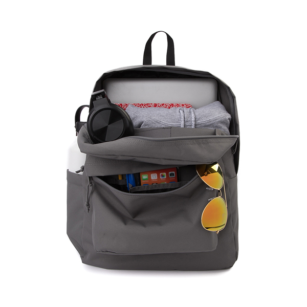 alternate view JanSport Superbreak Plus Backpack - GraphiteALT1