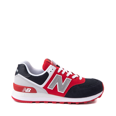 Womens New Balance 574 Athletic Shoe - Navy / Red / White | Journeys