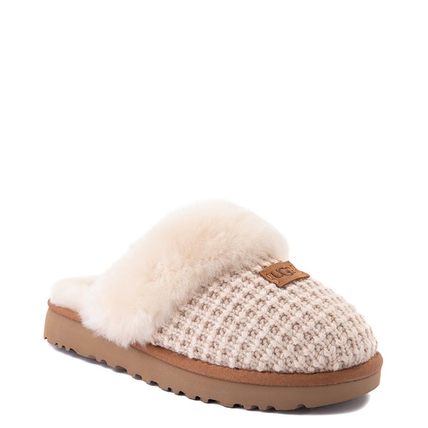 Womens UGG® Cozy Knit Slipper - Cream