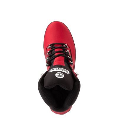timberland euro hiker jacquard red